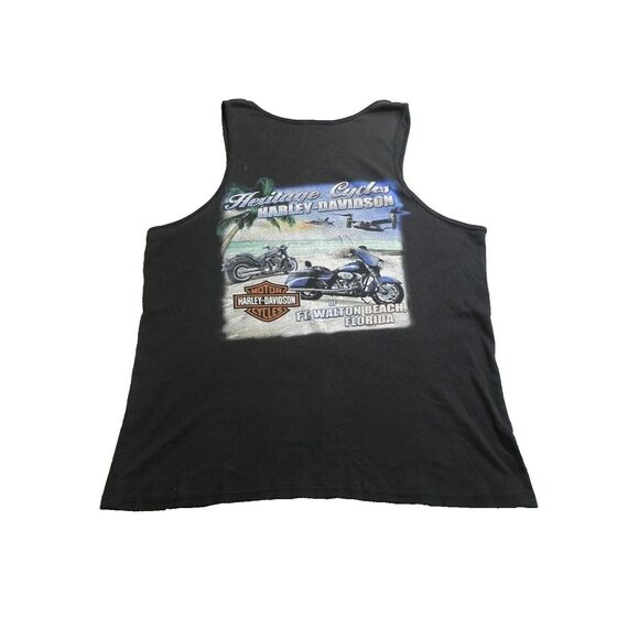 Harley Davidson Shirt Extra Large Heritage Cycles Motorcycles Biker Tank Mens‎ - Picture 1 of 9